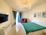 Spacious and brand new studio with a sea view in Diamond Resort